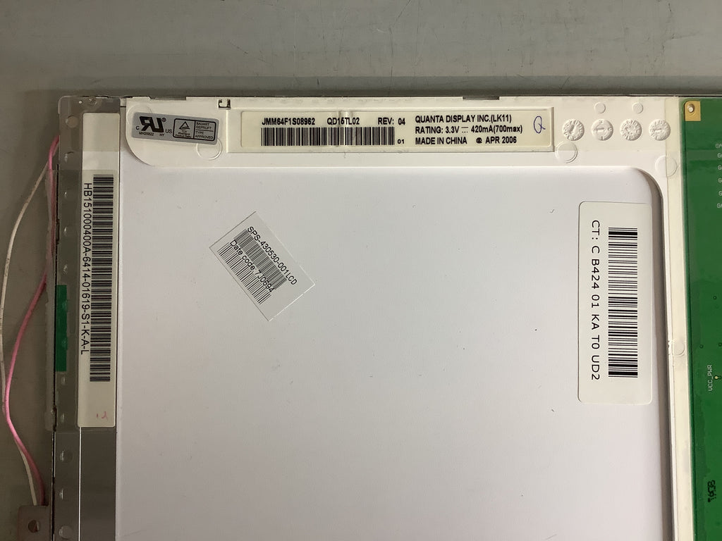 QD15TL02 REV:04 laptop screen image 4