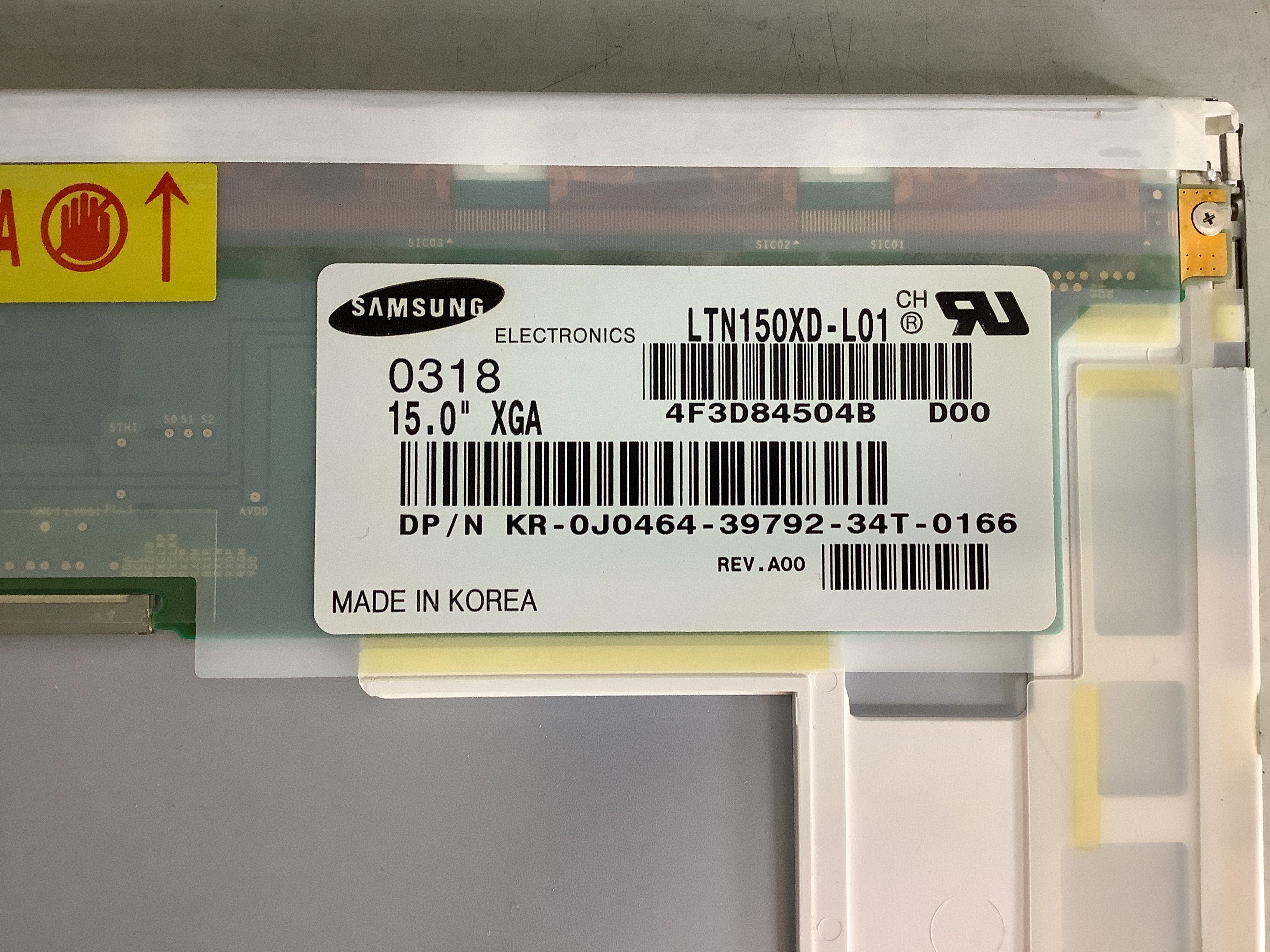 LTN150XD-L01 laptop screen image 4