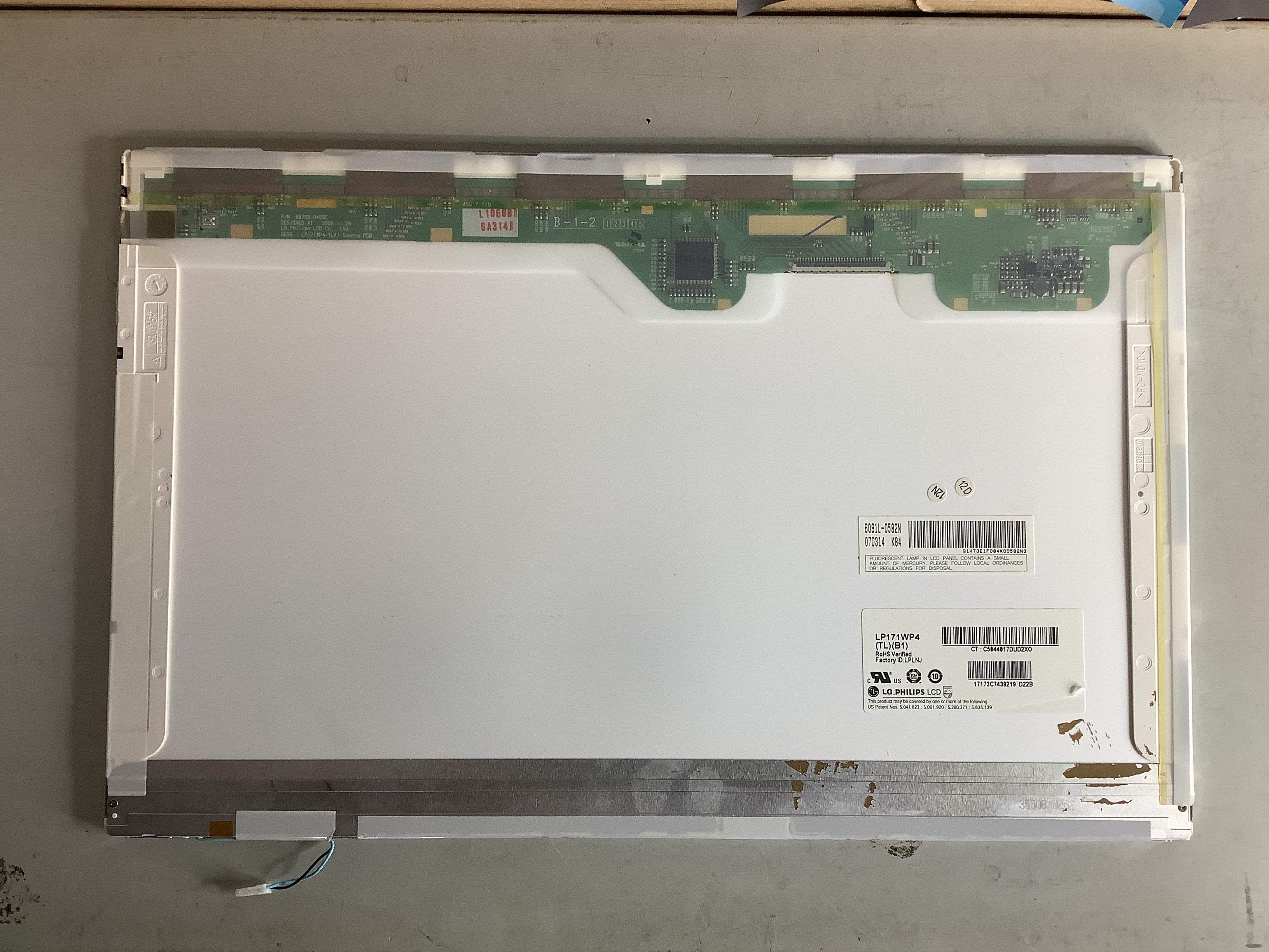 LP171WPA (TL)(B1) laptop screen image 3