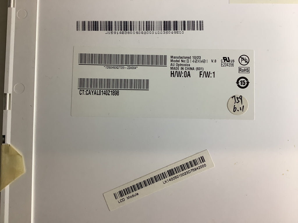 B140XW01 V.8 laptop screen image 3