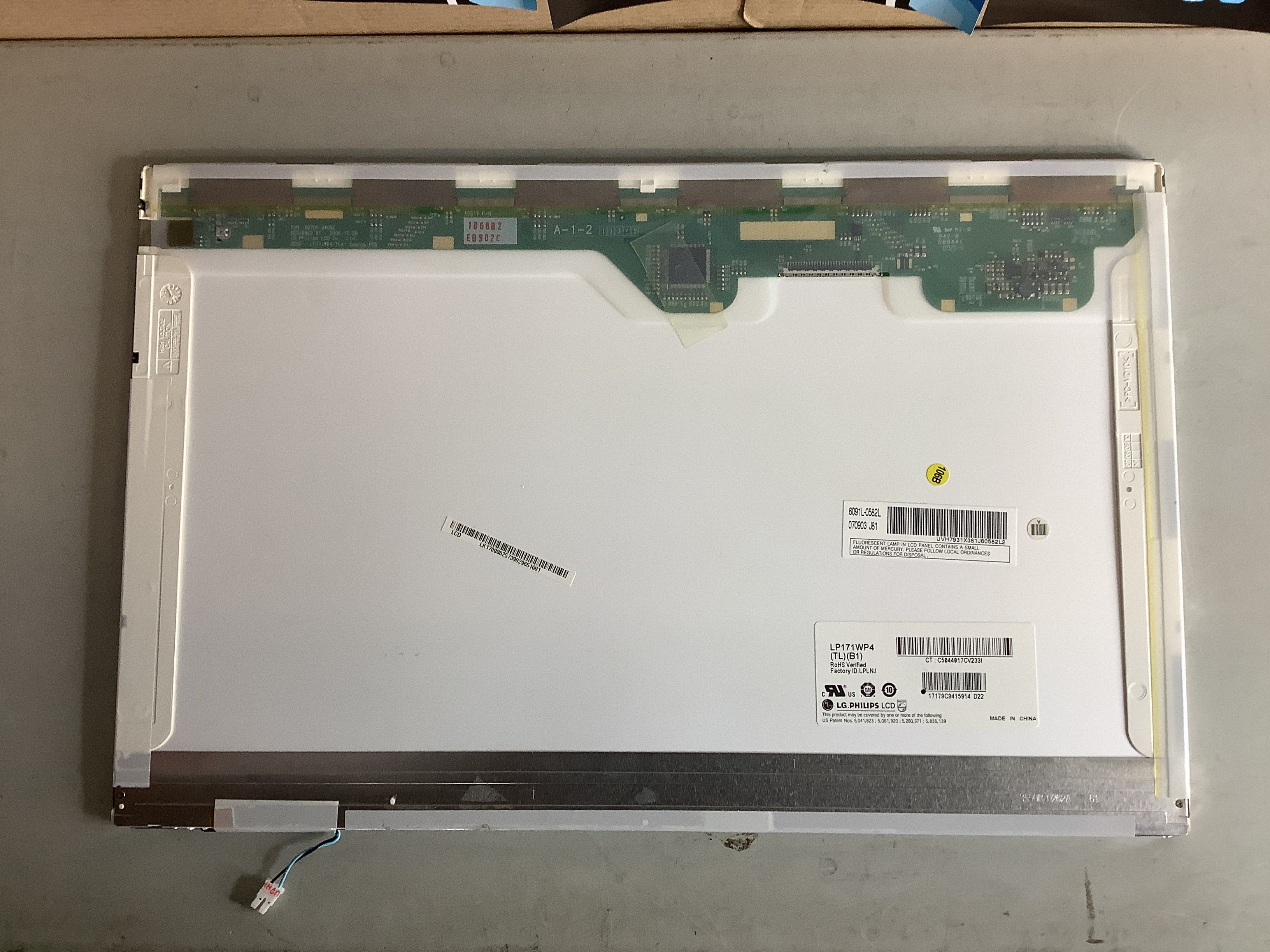 LP171WP4 (TL)(B1) laptop screen image 3