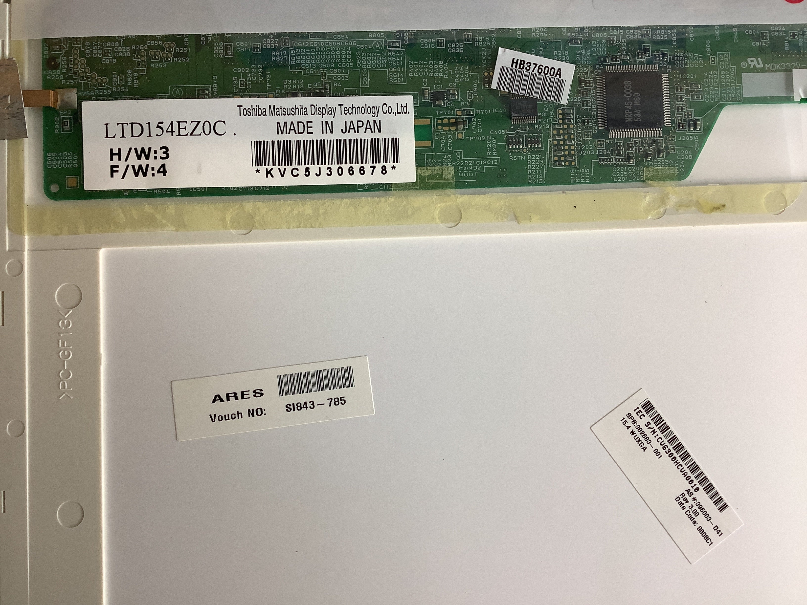 LTD154EZ0C laptop screen image 4