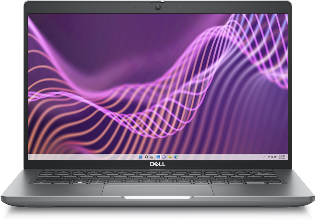 Refurbished Dell Latitude 5440 14 inch touchscreen laptop front view, Intel i5 13th Gen, Windows 11 Pro