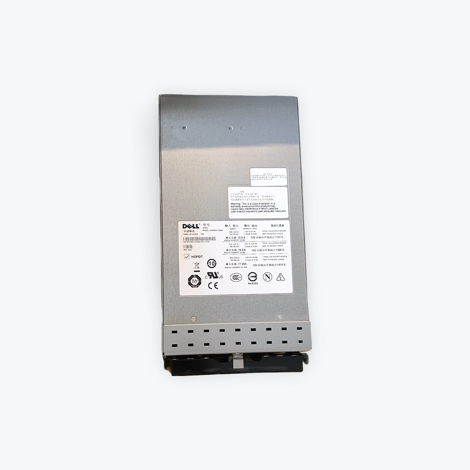 HJ364 Dell Power Supply 1570 W
