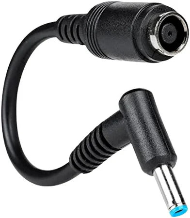 HP Dell Charger TIP Converter Blue 7.4mm To 4.5mm DC Power Adapter Cable Changer